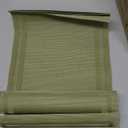 Table Placemats Set of 6 - PVC Heat-Resistant Placemats Washable Kitchen Table Mats Double Sided Placemats Easy to Clean Suitable for Dining Table Kitchen Restaurant (Green)