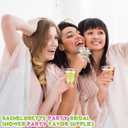 Roshtia 50 Pcs Margs and Matrimony Shot Glasses Bachelorette Party Decoration 2. 87oz Disposable Margarita Plastic Cups for Adult Mexican Wedding Bridal Shower Margarita Bar Party Favor Supplies