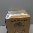 530 GPH Above Ground Pool Filter Pump | Water Circulation, Cartridge Filtration System, Crystal Clear Pool, Energy-Saving Performance | Water Circulation, Cartridge Filtration System, Crystal Clear Pool, Energy-Saving Performance