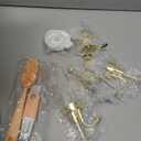 Coffee Syrup Dispenser-4pack,16.9 oz 500ml,Coffee Bar Accessories,Syrup Pump Dispenser for Coffee Bar,Contains Cleaning Tools, Funnel (Gold)