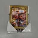5x7 inch Wood Classic Picture Frame Set, Gold Ornate Beaded Inner, Matted for 3.5x5.5 Photo, Multiple way display, 2 Pack