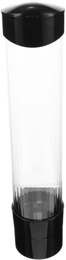 Wall Mount Automatic Paper Cup Dispenser Plastic Cone Holder for Disposable Cups Versatile Bathroom and Kitchen for Home Office Gym