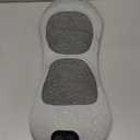 3 in 1 Back Massager, Electric Lumbar Support Pillow Heat Vibration Massage Lower Back Spine Decompression Device, Light Gray