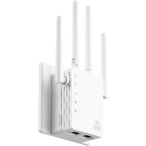13888 Sq.Ft Range WiFi Extender Signal Booster Dual Band 5GHz/2.4GHz, 150-Device Compatibility, Simple Installation, WiFi Extender, WiFi Repeater