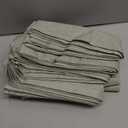 Sage Green Curtains 84 Inch Length 2 Panels Set for Bedroom Back Tab Blocking Light Sage Boho Blackout Linen Drapes Thermal Insulated Black Out Room Darkening Window Curtain for Living Room 52x84 Long