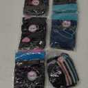 Compression Socks for Women & Men 6 Pairs is Best Supportive Knee High Stockings for Circulation, Travel, Nurses (Small-Medium, 01 Assorted 1)