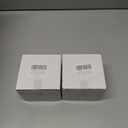 2 x 3/4 Inch Self Standing Rubber Cane Tips, Heavy Duty Non Slip Quad Base Walking Cane Tips, Durable 4 Prong Cane Tip Replacement, Rubber Tips for Canes and Walking Sticks, Cane Accessories for Seniors (Black)