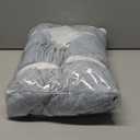 Light Blue Linen Pinch Pleat Curtains 105 Inches Long 50 Wide Per Panel Pleated Semi Sheer Textured Drapes Hooks Back Tab Coastal Modern Light Filtering Curtain 2 Panels Set