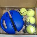 Tennis Rebound Ball & Trainer Kit with 4 Balls & 4 Elastic Ropes for Beginners, Kids & Adults