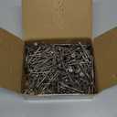 #8 * 2" 304 Stainless Steel Deck Screws, (348pcs) 2 lbs.Exterior Wood Screws, Rust Resistant epoxy Coated, Bronze, T20 Star Bit (Silver)