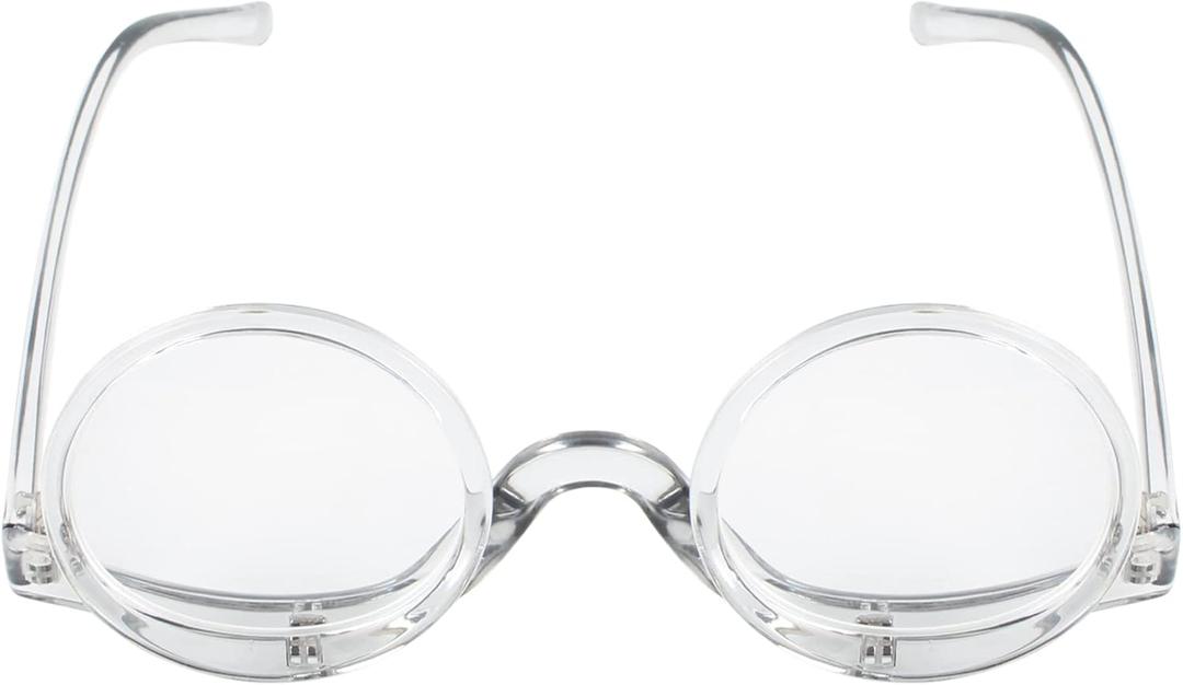 U Scinan Universal Presbyopic Glasses Flip-up Lens Make up Glasses Folding Magnifying Reading Eyeglasses 2.0
