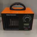 Ozone Generator 160,000mg/H with Temp/Humidity Display - 120 Min Timer O3 Ionizer Air Purifier for Large Spaces (5000 Sq.Ft) - Upgraded Ozone Machine for Cars, Homes, Hotels, Kitchens & Pet Areas