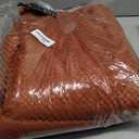 Vellux Plush Fleece Blanket Twin Size - Ultra Soft Lightweight Blanket for Bed or Couch - All-Season Warmth. Machine Washable Polyester Bed Blanket - 66x90  Copper