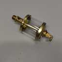 YUCHENGTECH 1/4" Sight Gravity Drip Feed Oiler Thread Needle Valve Type Oil Cup Drip Oiler (100ml)