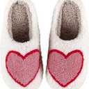 Comfy House Slippers For Women Men, Ladies Fuzzy Bedroom Slippers,indoor Outdoor Memory Foam Shoes, Size 37-38