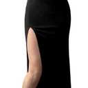 SOLY HUX Women's Cut Out Split Bodycon Cami Dress Spaghetti Strap Club Party Summer Long Dresses, Medium