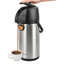 Airpot Coffee Dispenser Thermal with Pump,3L/102 Oz Insulated Stainless Steel Large Airpot Coffee Carafe Lever Action for Hot/Cold Water,Thermal Carafe for Hot Cocoa for Parties