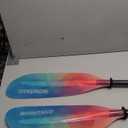 Kayak Paddle Premium Carbon Shaft and Gradient Full Fiberglass Blade, Lightweight Adjustable Carbon Fiber Kayaking Oars, 230-240 cm/90-94 inches