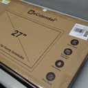 Digital Calendar  27 Inch Electronic Wall Calendar & Chore Chart, Smart Family Organizer with Interactive Touchscreen Display, Wall Mount in Portrait or Landscape (White)