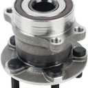 INGKAN 512518 Rear Wheel Bearing Hub Assembly 5-Lugs w/ABS 1Pcs Fits for Subaru Crosstrek 16-21/ Forester 14-18/ Impreza 12-21/ XV Crosstrek 13-15 2.0 2.5L OE 28473FJ020 HA590522 BR930928