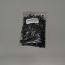 HNYYZL 150 PCS Screw Caps, Black Plastic Hinged Screw Covers, S Size, Fits #6/#8 Screws (M3/M4), 150 Pieces