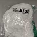 JenPen White Bonnet Women Colonial Hat Mob Bonnets Straw Handmaids Cosplay Halloween Costume Lace with Adjustable Straps (Large)