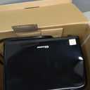 4 Slice Toaster Touch Screen, Stainless Steel Toasters Digital Timer, Dual Control Panel Toasters, 8 Shade Settings, 6 Bread Types for Bagel, Cancel, Defrost 1650W Black