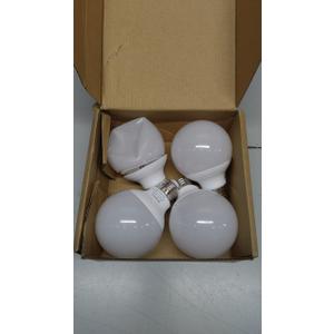 G25 LED Light Bulbs, Round Vanity Light Bulbs for Bathroom, 40W Equivalent, Cool White 4000K, E26 Base Globe Light Bulb, 600LM, Non-Dimmable, 4-Pack, 4000k Neutral White