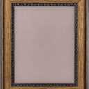 Brown Classic Picture Frames for Display 11x14 inch Painting, Artworks, Polystyrene Frames with Acrylic glass and MDF Back, Wall Mount Photo Frames 11x14 for Home Decor