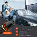 Home High-Pressure Car Wash Water Gun with Booster Nozzle, 2026 Upgrade Heavy Duty High Pressure Hose Nozzle, Adjustable Spray Patterns, for Watering Plants and Vegetables, and Car Washing (2PCS)