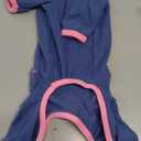 Cat Pajamas for Cats Only, Sticky Hair Cat Clothes, Sphynx Hairless Cats Sweater, Recovery Suit After Surgery, Prevent Lost Hair Kitten Onesie Shirts Costumes Outfits for Pet (Large, Blue)