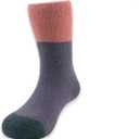 3 Pairs Ultra Thick Warm Toddler Socks Baby Boy and Girl winter Socks Infant Socks Kid Sock Warm Cotton Crew Socks (Color Block)