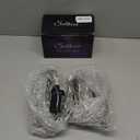 Solhice LED Curtain Lights Outdoor 30ft x10ft Cool White, 720 LED Plug in Hanging Christmas String Lights Indoor, Twinkle Light Backdrop for Outside Backyard Wedding Bedroom Decor (Not Connectable)