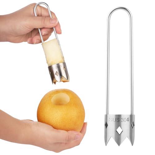 Pepper Seed Corer, 2024 New Upgraded Stainless Steel Fruit Core Remover Apple Core Seed Remover Vegetable Corer Tool for Vegetables Fruit Kitchen Utensils