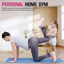 Ayombo Ankle Resistance Bands with Cuffs, Home Gym Workout Equipment, Lifting Glute Butt Exercise Equipment for Women, Ankle Weights Fitness Set, Leg Booty Equipment for Training Perfect Body Shape