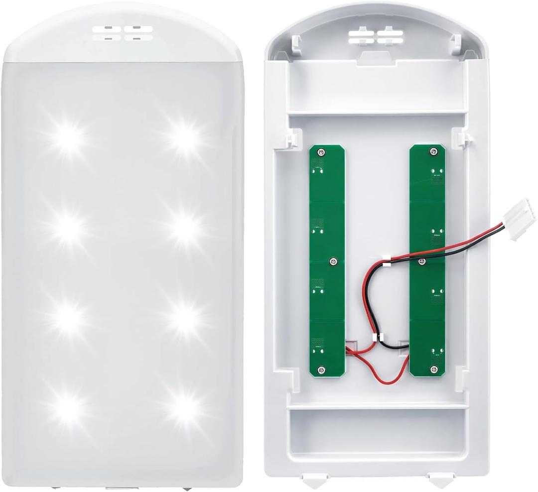 Upgraded W11527432 Refrigerator Led Light Replacement Fit for Whirlpool Maytag Amana Fridge, Refrigerator Light Assy Module Replaces W11387579 W11333374 W11042554 WRF555SDFZ11 WRX735SDHZ02