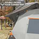 CAMEL CROWN Tents for Camping 4/8 Person Waterproof Tent Quick Setup Folding Outdoor Backpacking Tents Family Hiking
