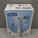 Oral-B iO Deep Clean Rechargeable Electric Powered Toothbrush, White with iO Series 3 Limited, 2 Brush Heads and Travel Case - Pressure Sensor to Protect Gums - 3 Cleaning Settings - 2 Minute Timer (1 Count (Pack of 1))