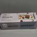 Extra Large Food Warming Mat with Heat-Resistant Pad, 36X15 Inch, 6 Temperature & 6 Timer Settings, Child Lock Safety, Fits More Dishes for Family Dinners and Parties