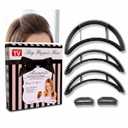 5 Pcs Bump It Hair Accessory Invisible Fluffy Hair Pad Set Fluffy Styling Tool for Women and Girl Instant Hairs Lift Volumizing Accessories for Ponytails Bumps Fluffys Hairdressing Tools(Black)