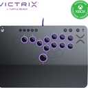 Turtle Beach Victrix Pro KO Leverless All Button Fight Stick, Officially Licensed for Xbox Series X|S, Xbox One, Windows 10/11 PC, Customizable eSports Tournament Ready Controller, Gray