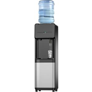 Euhomy Hot & Cold Water Dispenser, Top Loading Water Dispenser for 3 or 5 Gallon Bottles, Top Loading Hot & Cold Water Dispensor with Child Safety Lock, for Office, Home (Silver and Black)