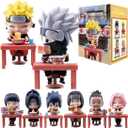 MINISO Naruto Shippuden Ramen-Themed Figure Blind Box, Exquisite Collectible Ornament for Gifting(1-Random Piece)