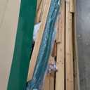 Backyard Discovery Buckley Hill Cedar Wood Swing Set with Wave Slide, Play Deck, Rock Wall Ladder, Belt Swings, Chalkboard, Canopy Roof, Outdoor Playset (Green)