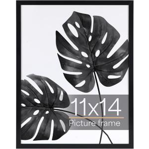 Giftgarden 11x14 Picture Frame Black, 11 by 14 Thin Photo Frame for Wall Tabletop Display, Single