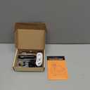 Dog Shock Collar with Remote Control – Shock Collar for Dogs 10–120 lbs, 2000FT Long Range IPX7 Waterproof Rechargeable Dog Training Collar with 4 Safe Modes Beep Vibration Shock & Flashlight Clear