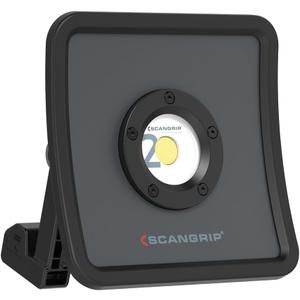SCANGRIP NOVA R, Rechargeable COB LED Floodlight, 2000 Lumen, Handheld, 5 Step Dimming, Powerful Built-in Magnet, Waterproof (IP67), Long Operating Time, Slim and Compact, Built-in Power Bank with USB