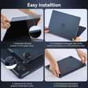 BlueSwan for MacBook Air 13 inch Case, M5 M4 M3 M2 2026-2022 A3449 A3240 A3113 A2681, 100% Match Official Color, Scratch Resistant, Easy to Snap on, Air 13.6 Hard Shell Protective Laptop Cover
