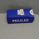 MIULEE Pack of 2 Couch Throw Pillow Covers 18x18 Inch Soft Smoke Blue Chenille Pillow Covers for Sofa Living Room Solid Dyed Pillow Cases