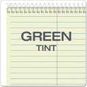 TOPS Steno Books, 6" x 9", Gregg Rule, Green Tint Paper, Assorted Color Covers, 80 Sheets, 4 Pack (80221)
